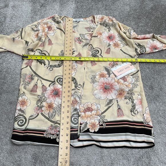 Sweetrain Set Of 2 Floral Camisole Kimono Sleepwear Womens XL Multicolor NWT New - Picture 7 of 13